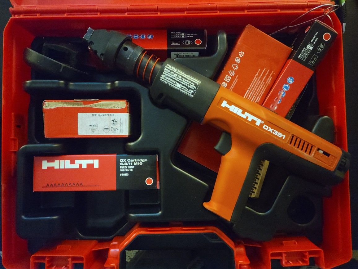 New Hilti DX 351 Powder-Actuated Tool