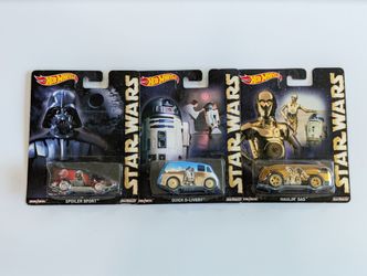 Hot Wheels Star Wars Real Riders Complete Set