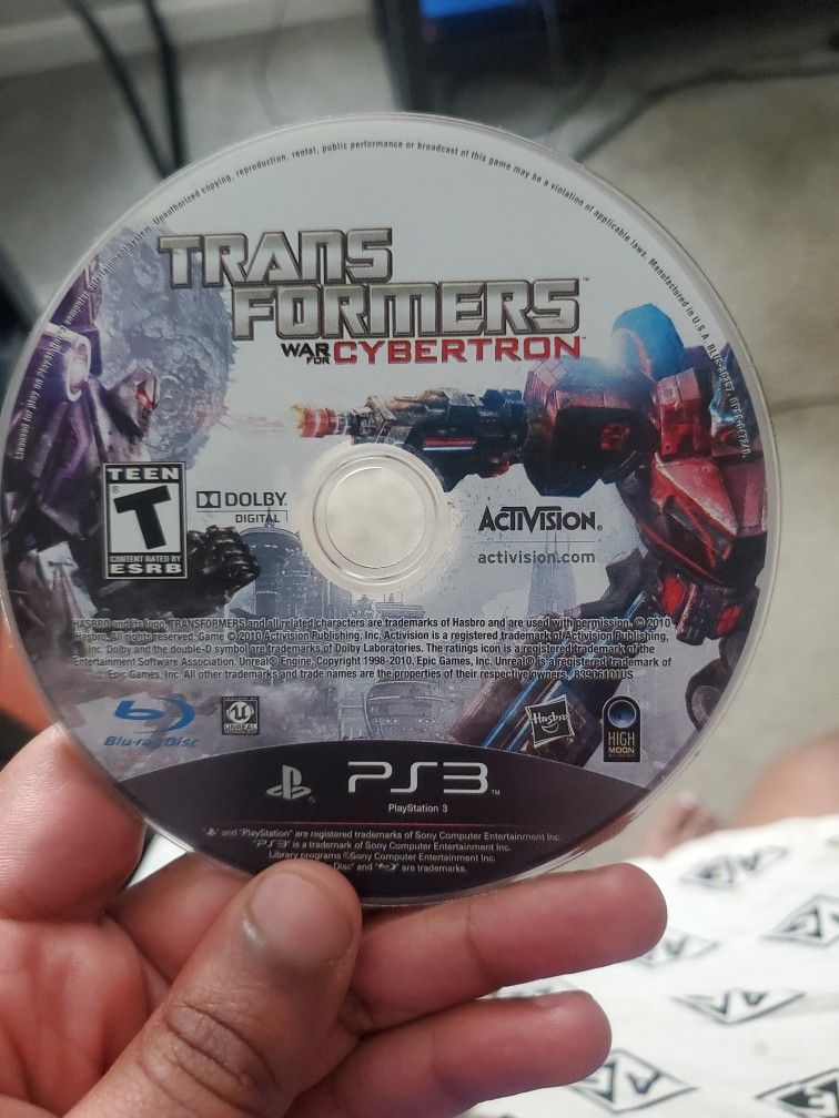 Ps3 Video Game, Transformers