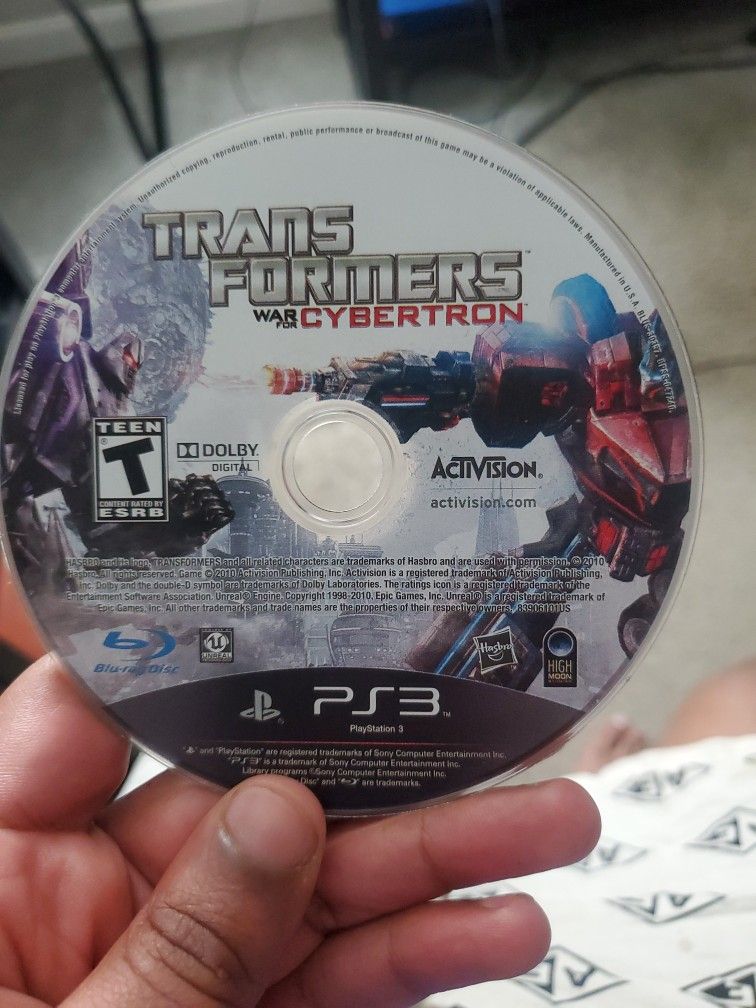 Ps3 Video Game, Transformers 