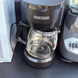 Black Decker Coffee Maker 