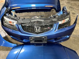 Honda Acura TSX Euro R Front End Nosecut Conversion JDM CL7 CL9 Hood Fenders