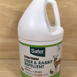 Deer Rabbit and Squirrel Repellent One Gallon Concentrate 
