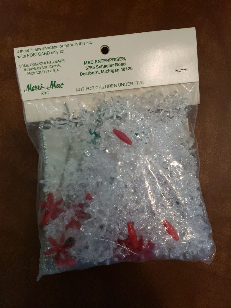 3 Vintage Christmas Beading Kits