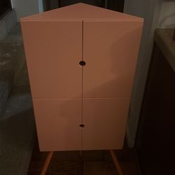 IKEA 2014 Pink Corner Cabinet