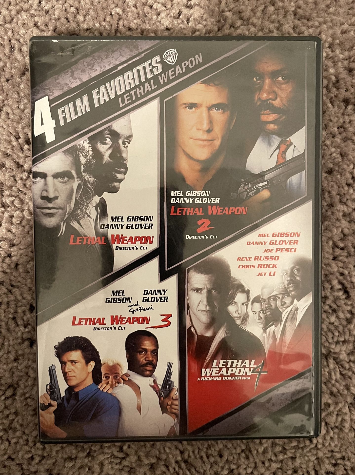 Lethal Weapon Director's Cut, 4 Film Favorites