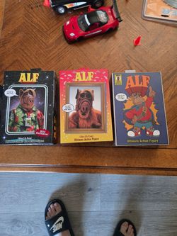 Neca alf ultimate action figures.