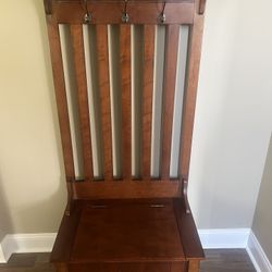 Classic Wooden Coat Rack