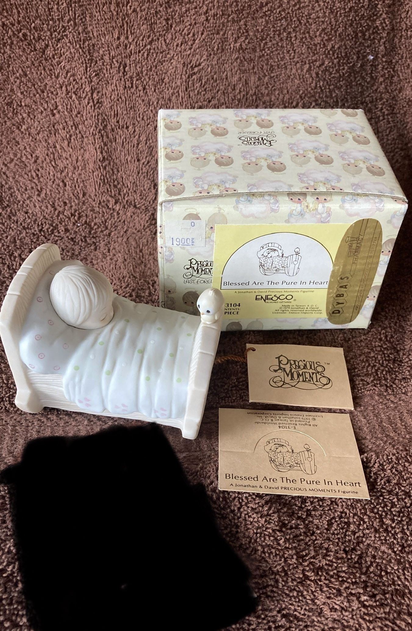 Blessed Are The Pure In Heart  - Precious Moments 1979