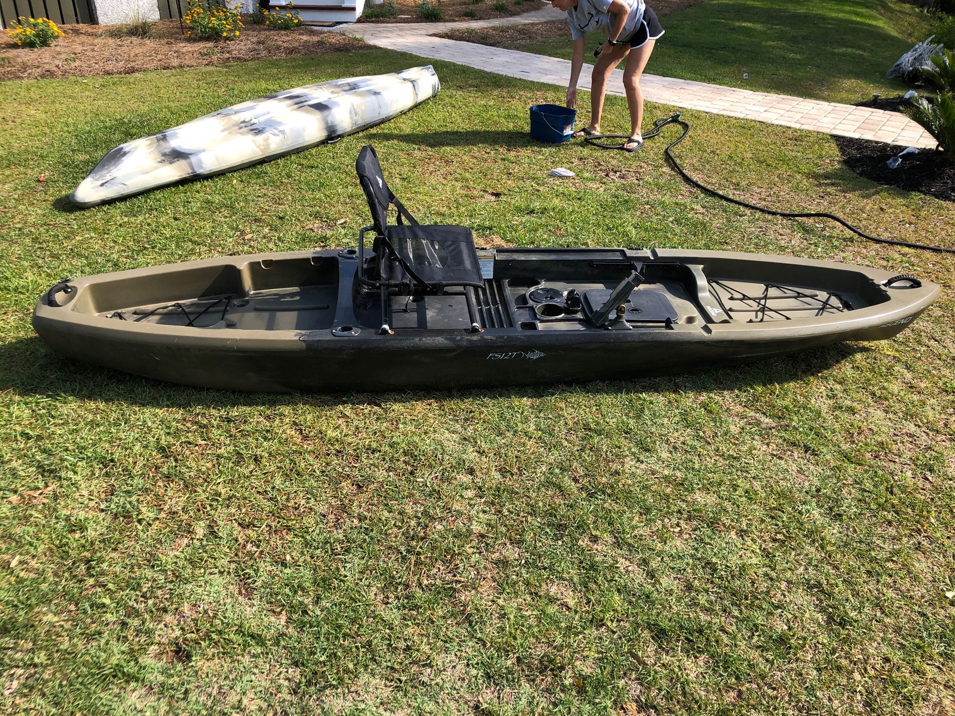Ascend fs12 fishing kayak. As is!