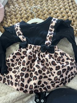 Cheetah Dress 12-18 Months