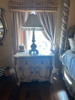 King bed, dresser and nightstands