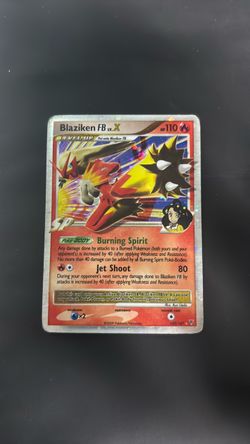 Blaziken FB Lv.X Pokémon Card 142/147 Holo