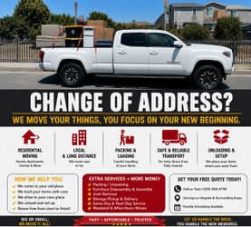 Want to change address? Let me know