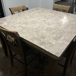 Solid Granite Kitchen Table 