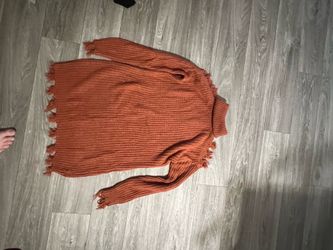Knitted turtle neck sweater