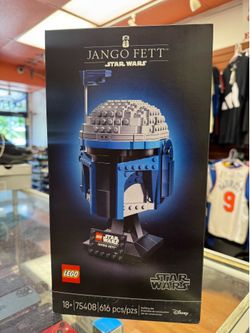 LEGO Star Wars Jango Fett Helmet model Building Kit (75408) - 616 pieces