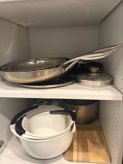 Pots and pans. Great condition