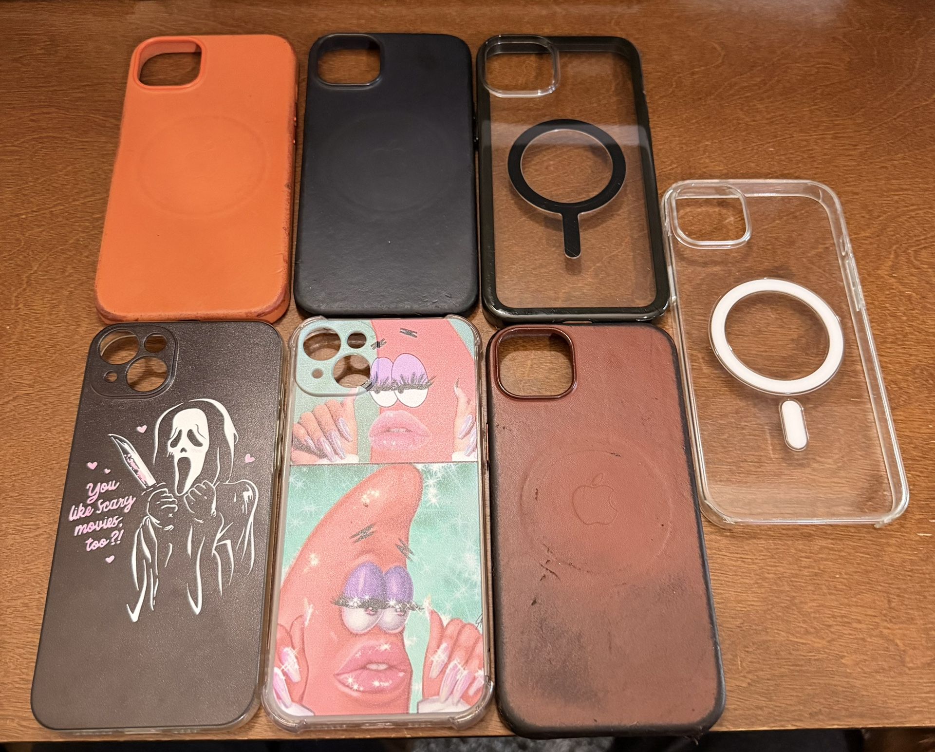 iPhone 14 Plus Leather MagSafe Cases And Speck Cases And Custom Cases 7 Total