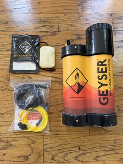 Geyser System Portable Camping Shower + Heater