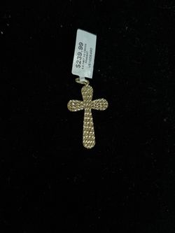 14KT Gold Cross Pendant