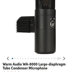 Warm Audio WA-8000 Large-diaphragm Tube Condenser Microphone
