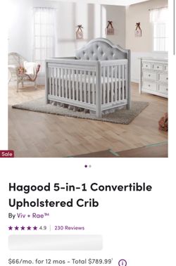 Brand New Luxury Baby Crib