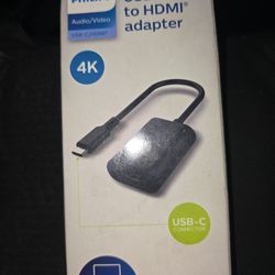 USB-Type To HDMI Adapter 