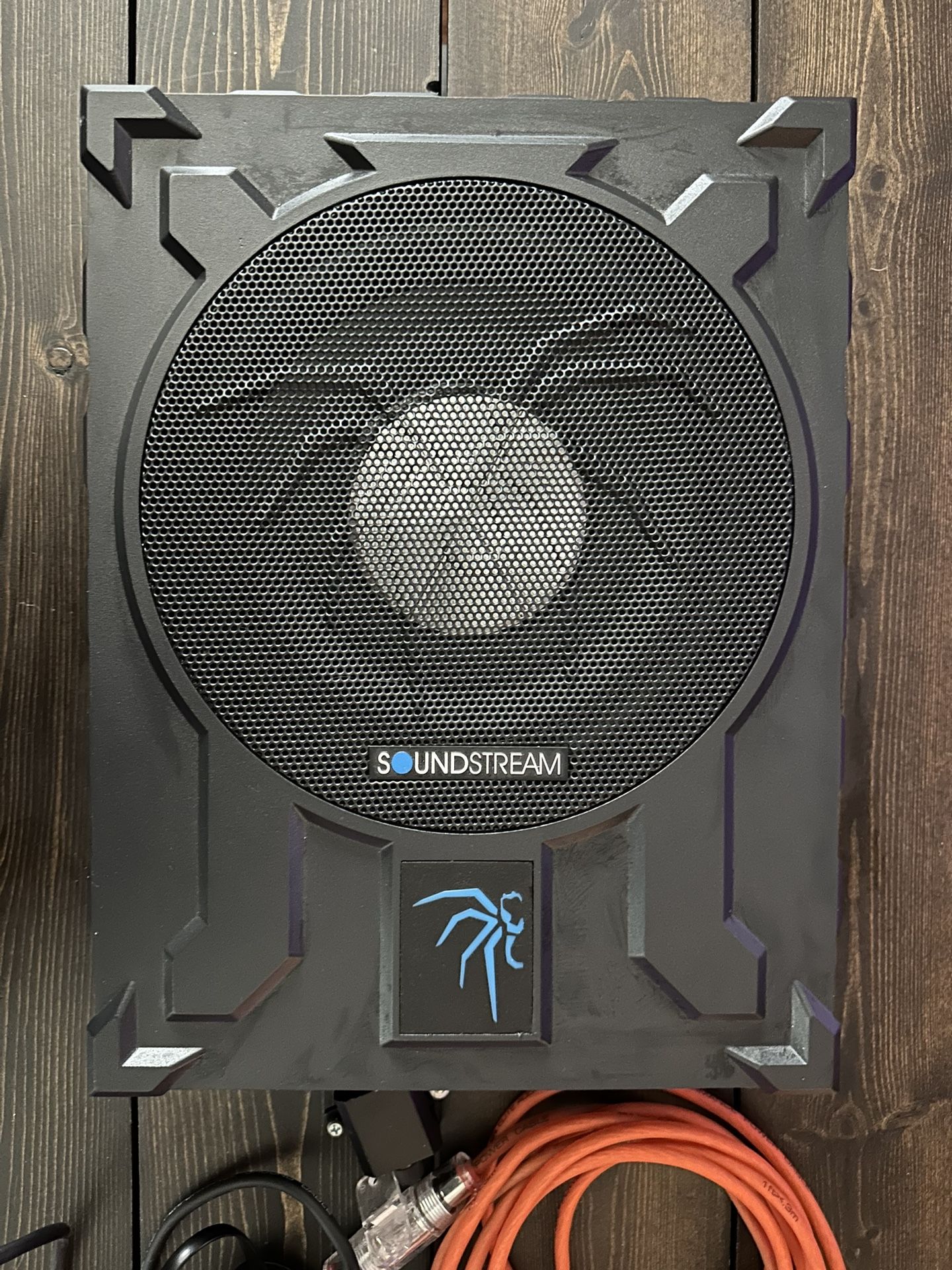 Soundstream USB-10P 10 Inch Underseat Enclosed Subwoofer with Built in Amplifier