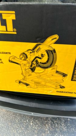 Dewalt 12” Double Bevel Sliding Miter Saw