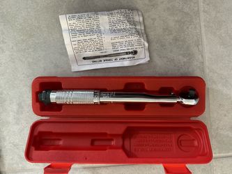 Mountain MTN16200 3/8 Torque Wrench 20-200 in-lb Used Once
