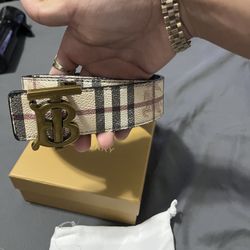 burberry reversible belt