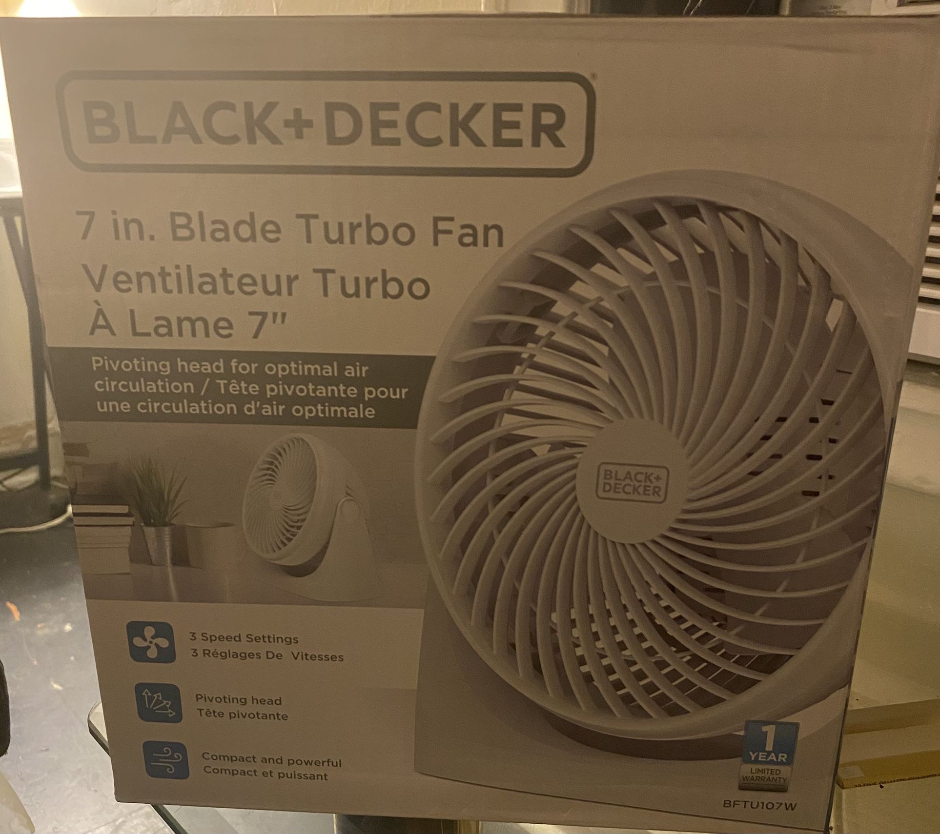 Black & Decker fan
