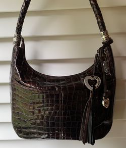 Brighton purse Barbados Ziptop Hobo NEW!