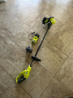 Ryobi 18v 13” String Trimmer/Edger Kit