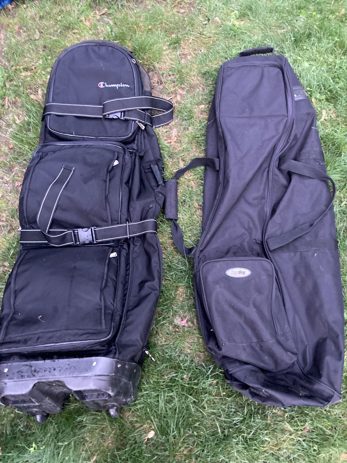 (2) Travel Golf Bags …$40 & $50