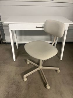 Writing desk & chair