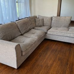 2-Piece Sectional Couch