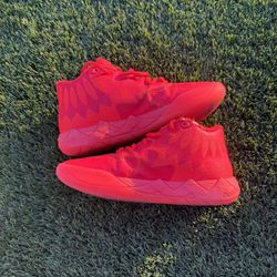 Red Lamelo Ball MB.01 