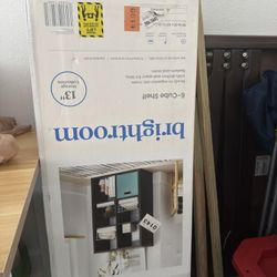 6-Cube Organizer Shelf - Espresso Finish	