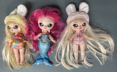 Lot of Three NaNaNa Dolls $7 for All