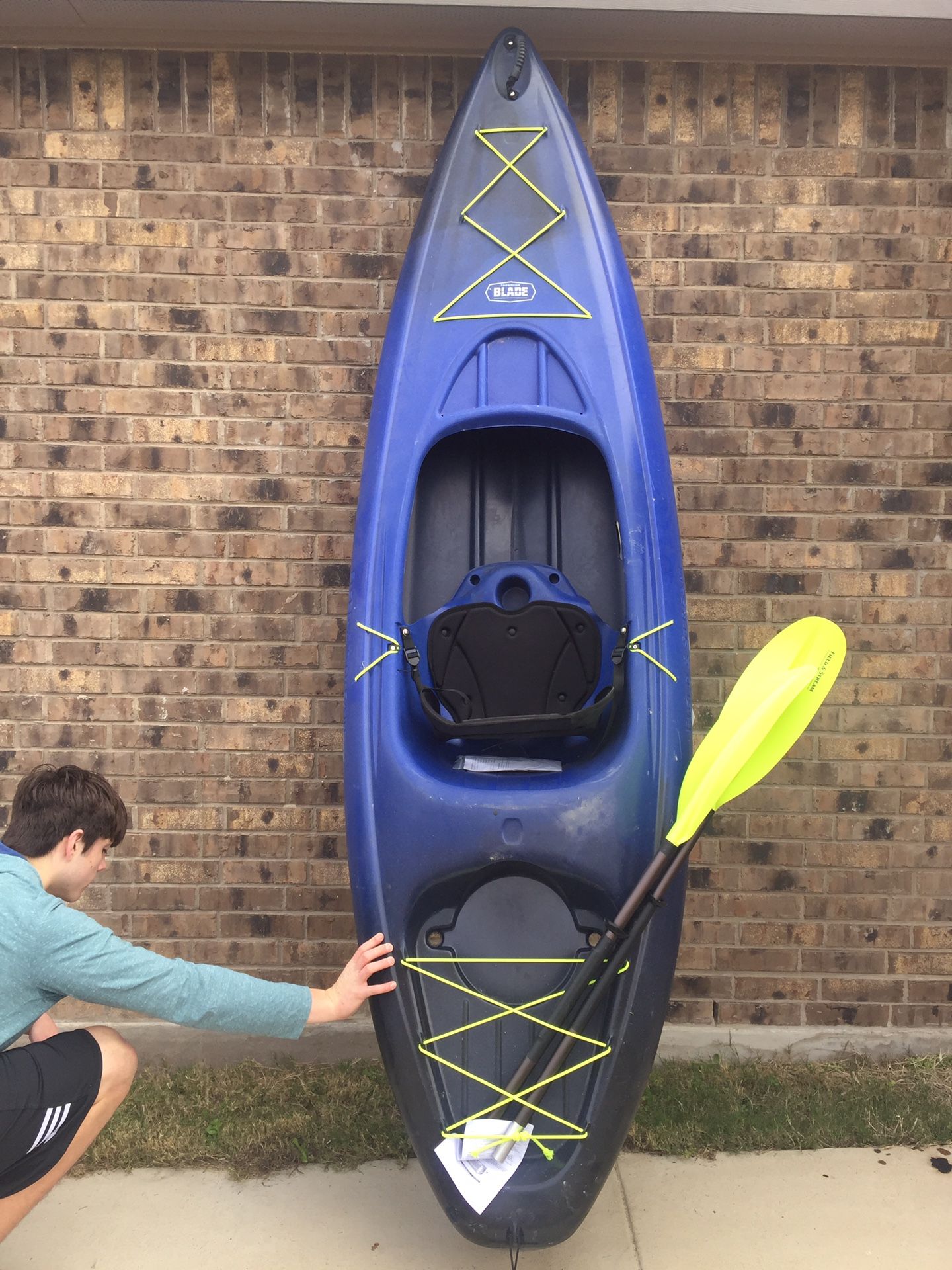 Field and Stream Blade Kayak with paddle!! $195.00