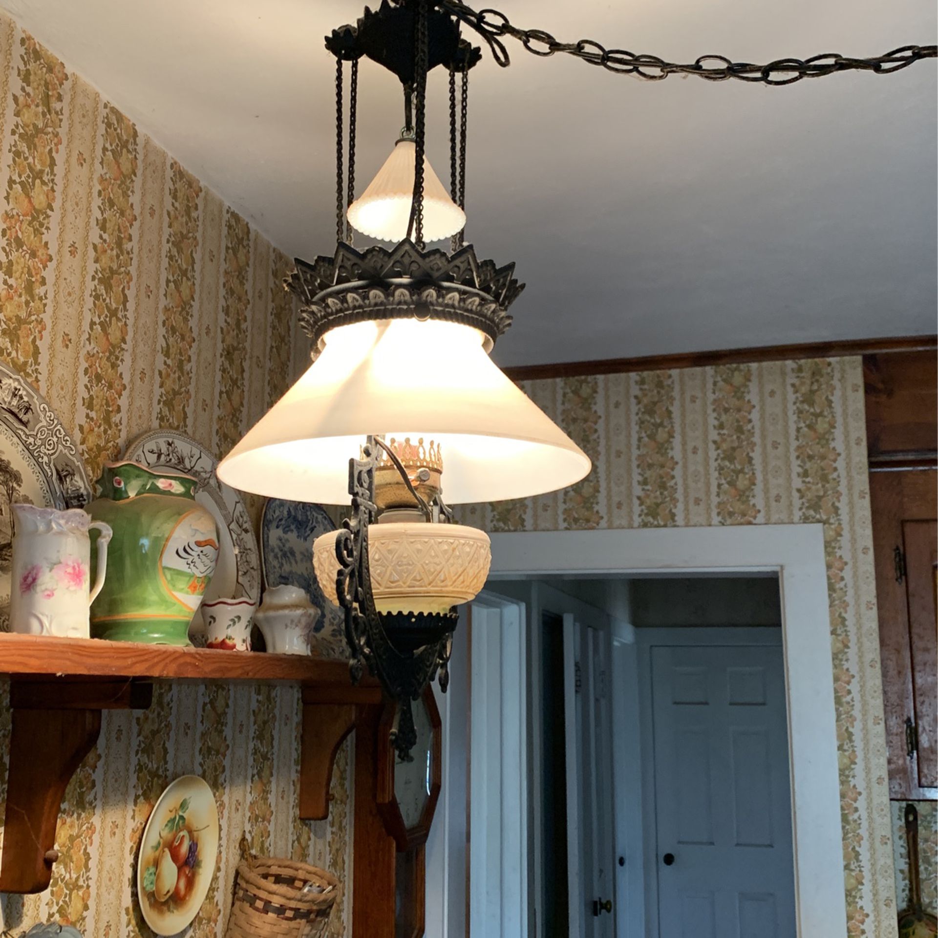 Antique Lamp From Estate 