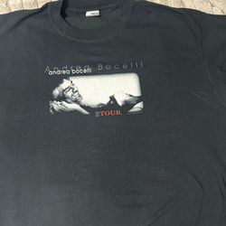 Andrea Bocelli Tour T Shirt