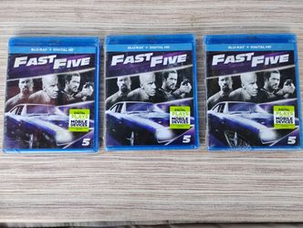 Fast Five Blu Ray Sealed. $5 each
