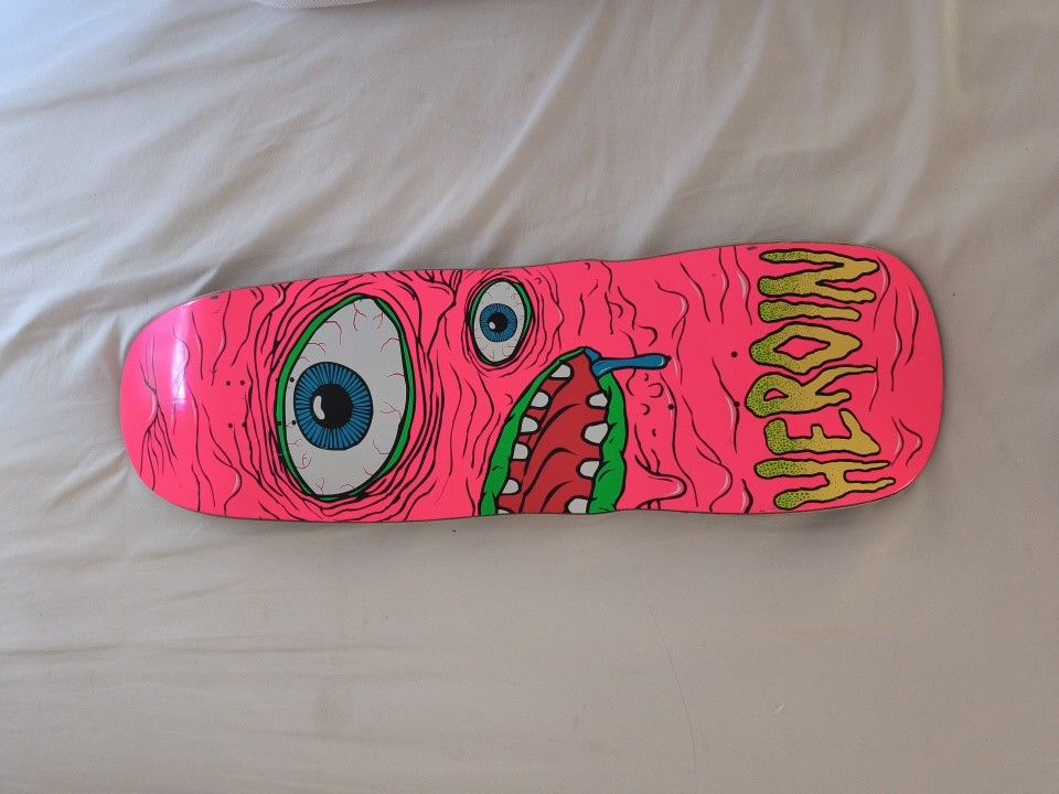 Heroin Skateboard Never Used