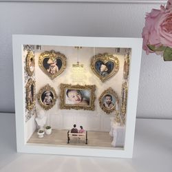 White 10x10 Museum Of Us Shadowbox 💕