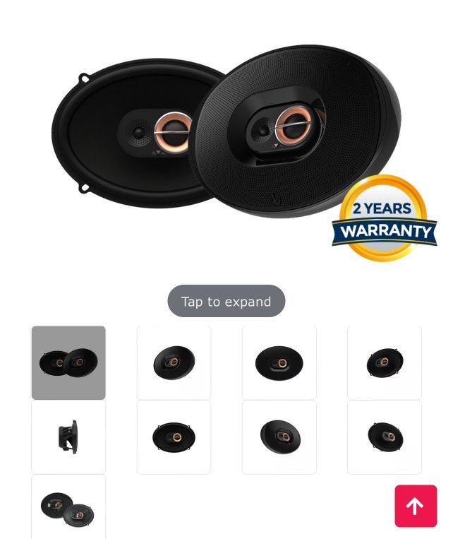 Infinity Kappa 693M 6" x 9" (168mm x 240mm) Three-Way Car Speaker - Pair


