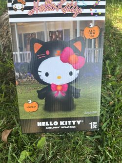 👻Hello Kitty Halloween inflatable🎃UFT