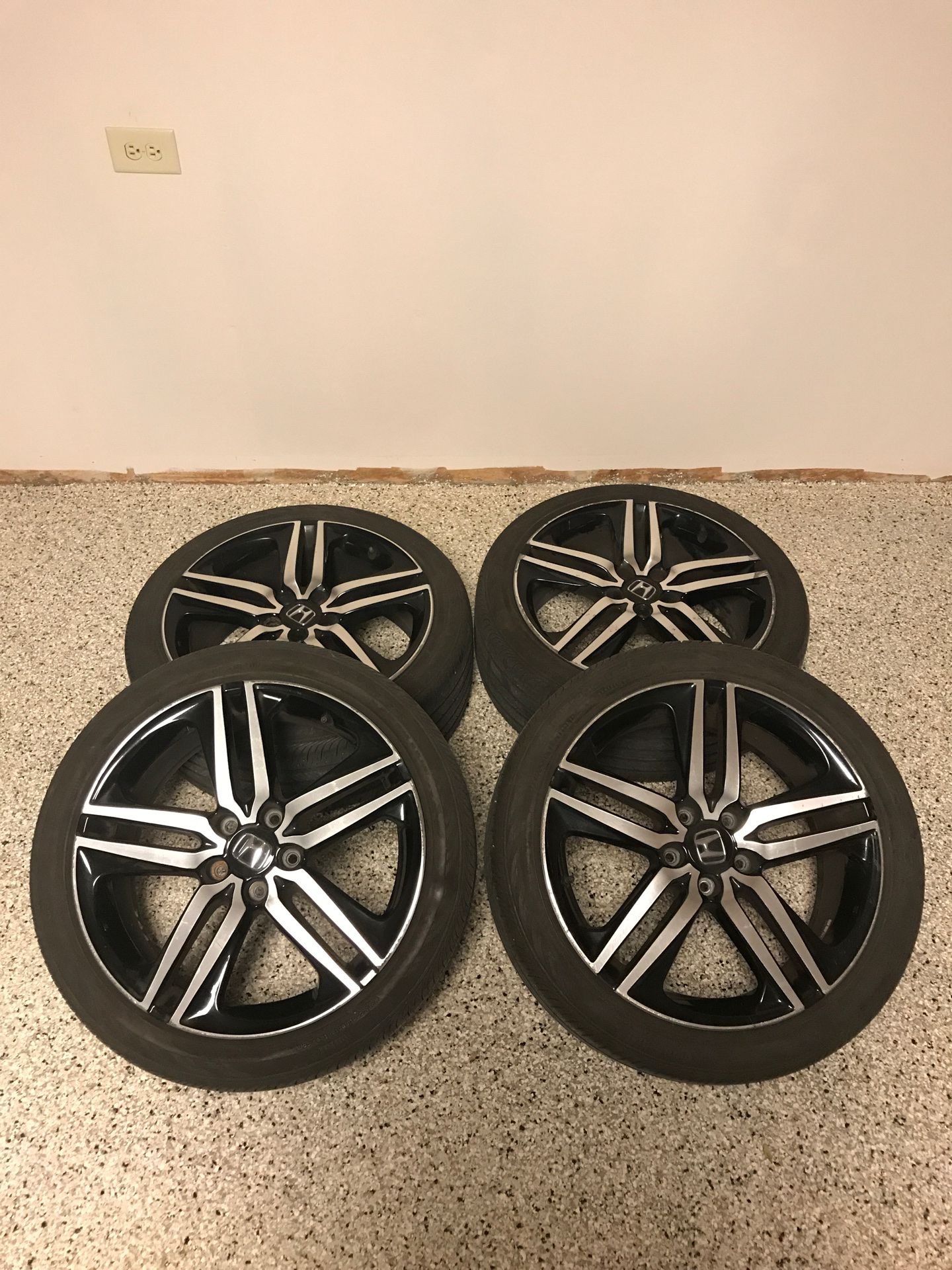 19” accord sport rims and tires